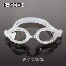 SEEK 보급형 성인용 물안경 SK740 (블랙,클리어)